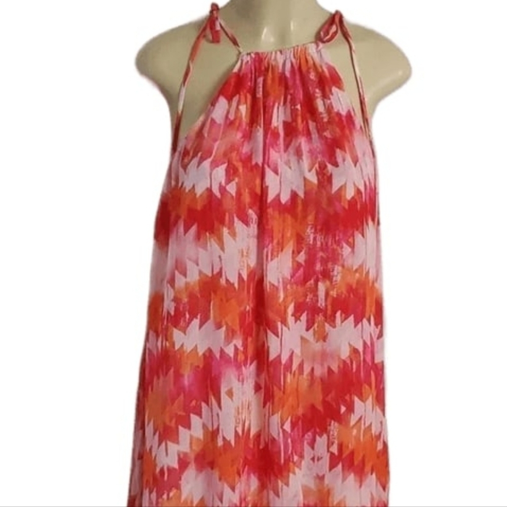 Show Me Your Mumu Rochester Maxi Dress With Side Split Red Size S - Picture 5 of 14
